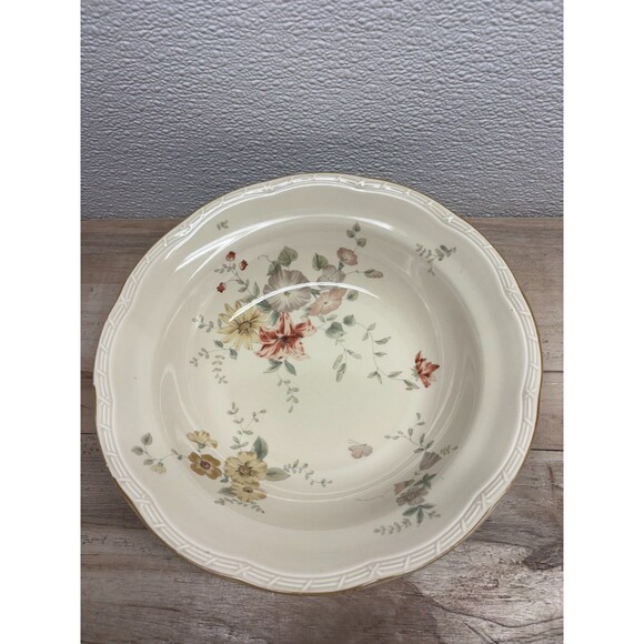 Vtg Mikasa Merrie Diner At Eight Servinf Bowl 10" Wild Flowers Made In Japan - Picture 1 of 7